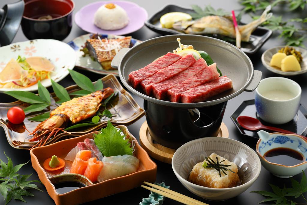 Ryokan Izumoya Yufu Exteriör bild